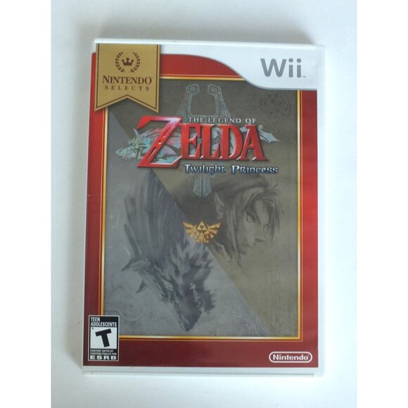 The Legend of Zelda: Twilight Princess NINTENDO SELECTS  (Wii, 2006) COMPLETE - Picture 1 of 6